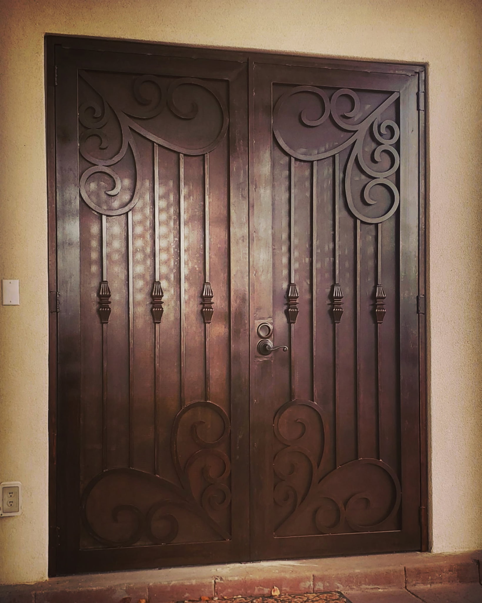 Double Security Door