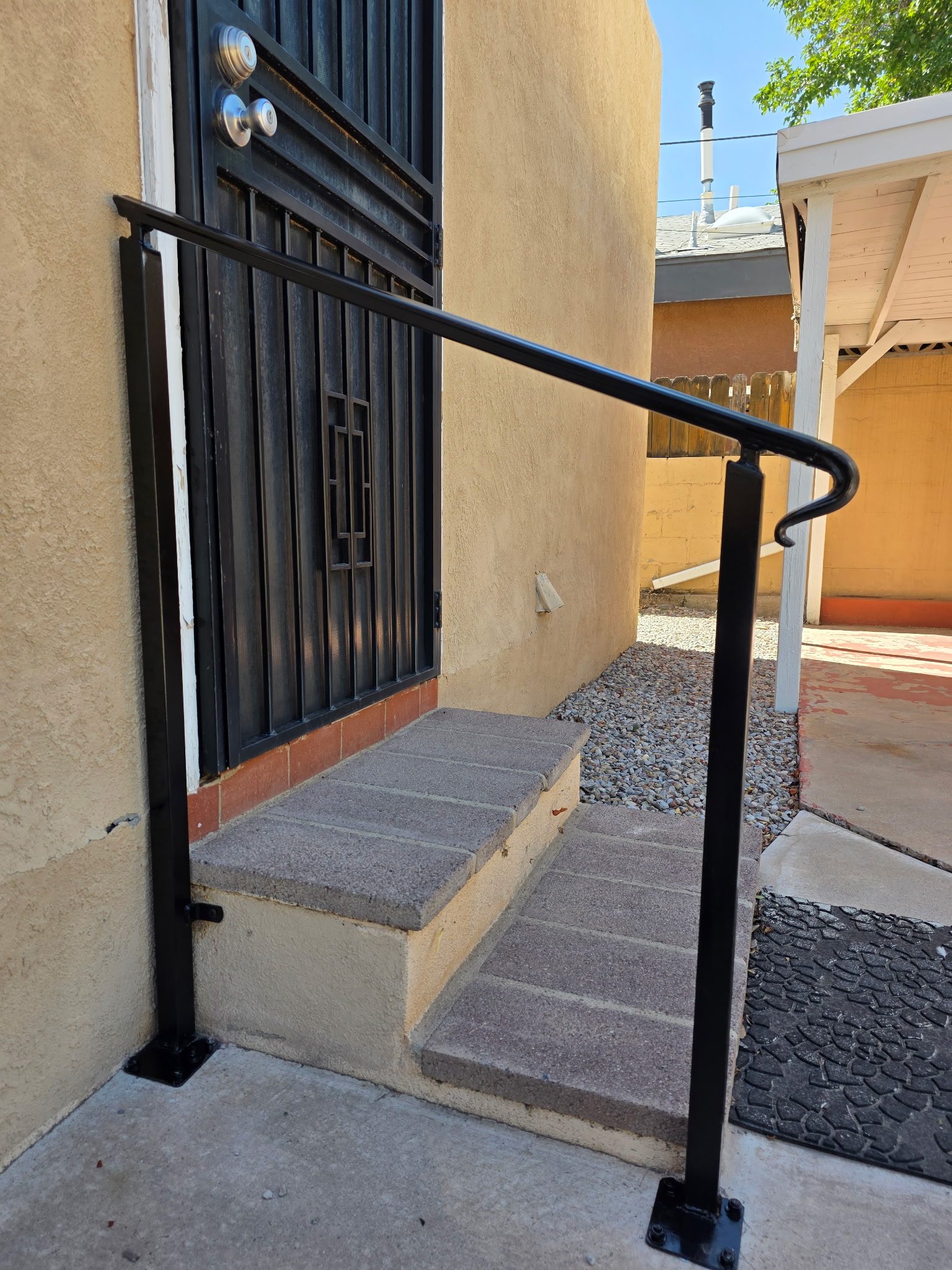 Custom Black Handrail